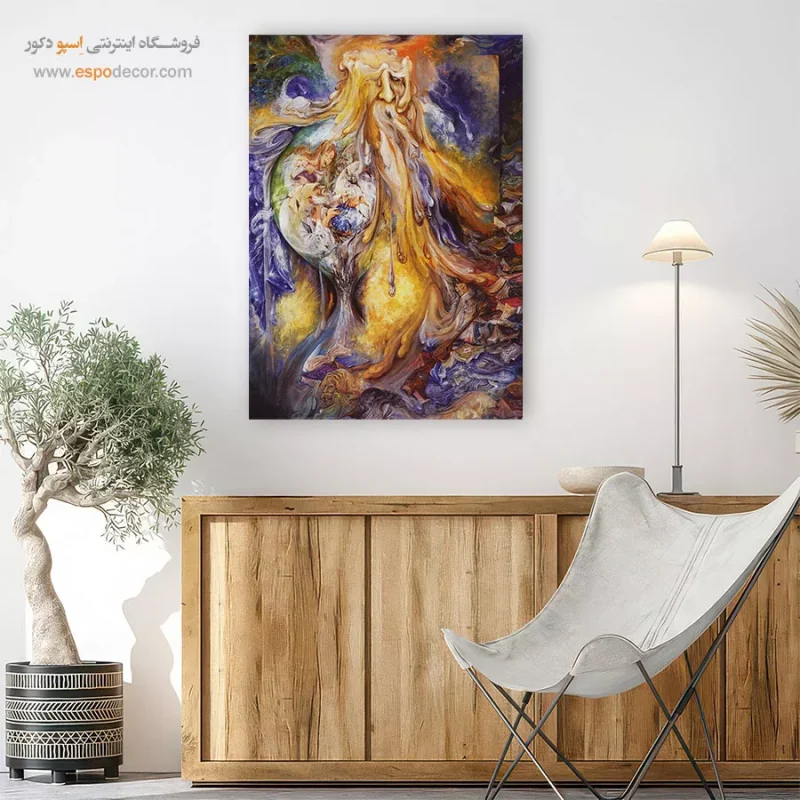 تابلو سفر ابدی است اثر استاد فرشچیان,خرید تابلو