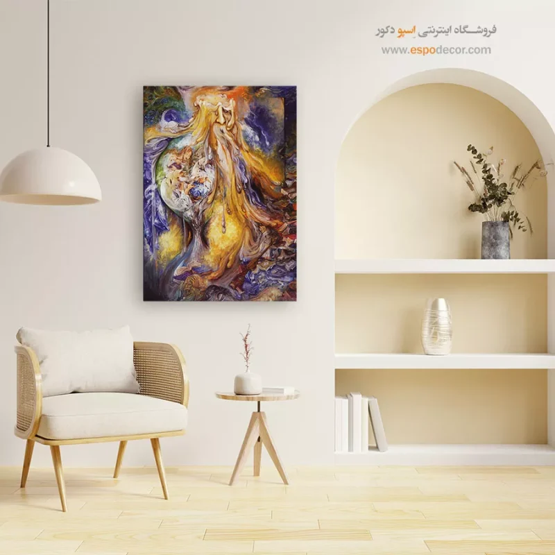 تابلو سفر ابدی است اثر استاد فرشچیان,خرید تابلو