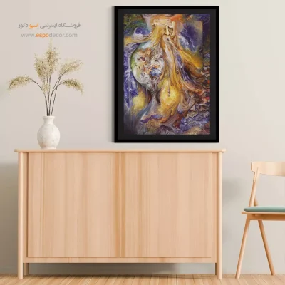 تابلو سفر ابدی است استاد فرشچیان - سفر ابدی است – تابلو نقاشی های استاد فرشچیان - اسپو دکور