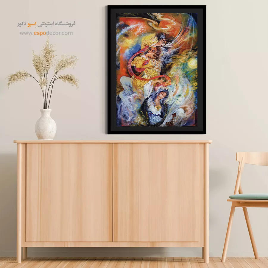 تابلو کنترل اثر استاد فرشچیان - کنترل اثر – تابلو نقاشی های استاد فرشچیان - اسپو دکور