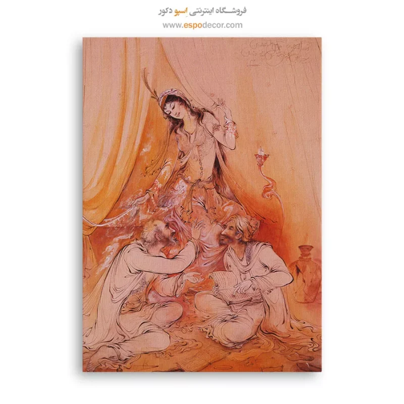 بوم کنواس بحث,خرید تابلو