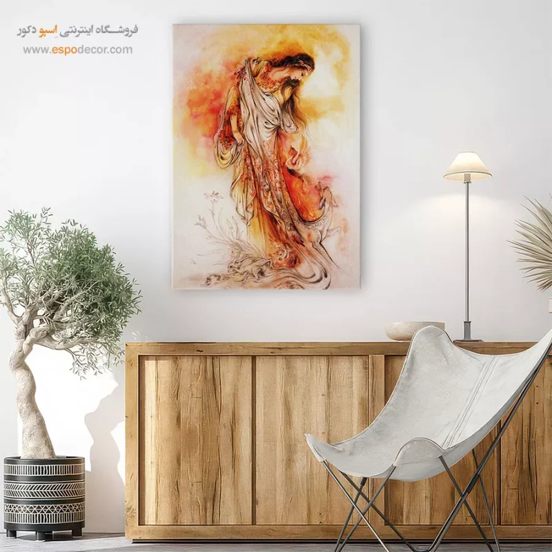 تابلو آن بهشت استاد فرشچیان,تابلو