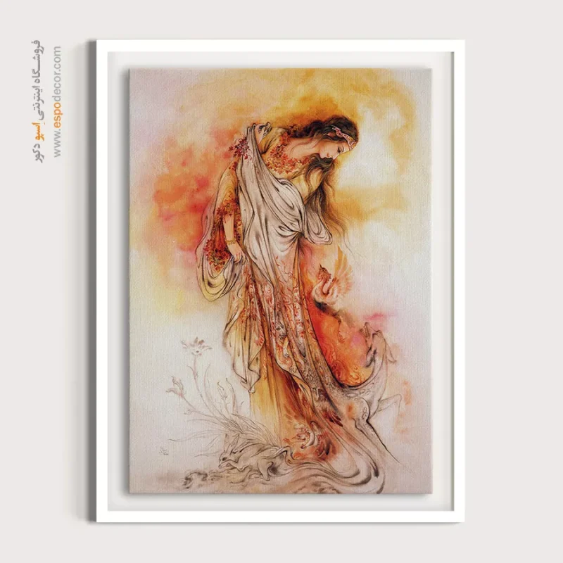 تابلو آن بهشت استاد فرشچیان,تابلو
