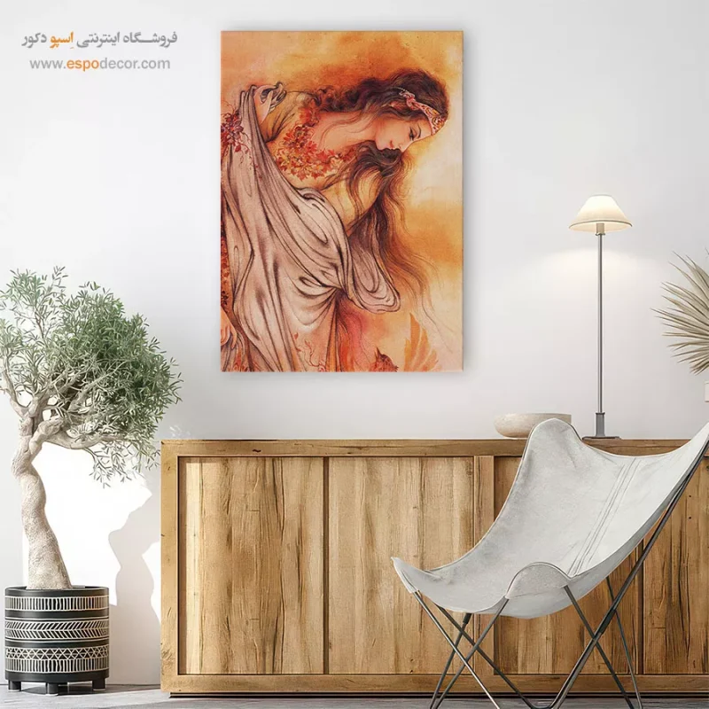 تابلو آن بهشت استاد فرشچیان,خرید تابلو