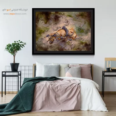 تابلو در بند استاد فرشچیان - در بند – تابلو نقاشی های استاد فرشچیان - اسپو دکور