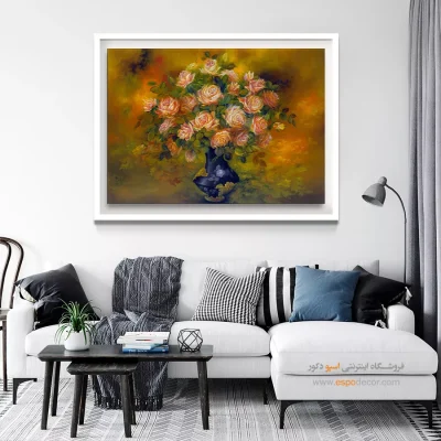 تابلو گل های تنهایی استاد فرشچیان - گل های تنهایی – تابلو نقاشی های استاد فرشچیان - اسپو دکور