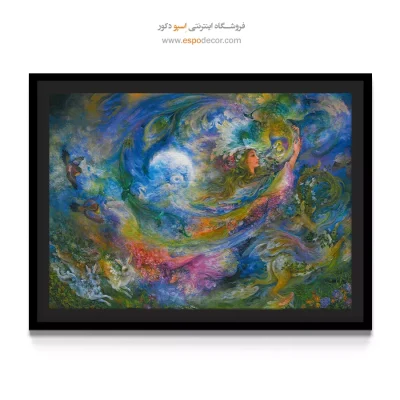 تابلو رایحه محرک استاد فرشچیان - رایحه محرک – تابلو نقاشی های استاد فرشچیان - اسپو دکور