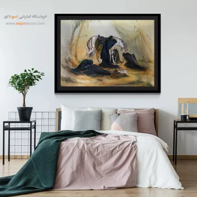 عصر عاشورا – تابلو نقاشی های استاد فرشچیان - اسپو دکور