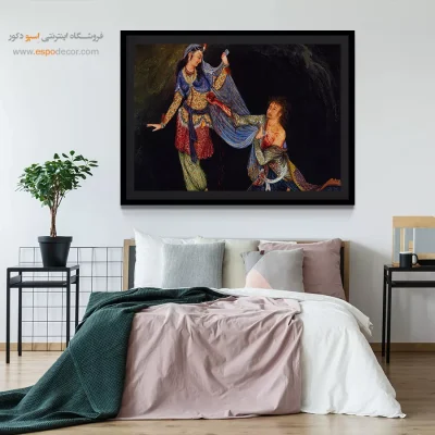 من عاشقی هستم که قلب شکسته ام شاهد آن است – تابلو نقاشی های استاد فرشچیان - اسپو دکور