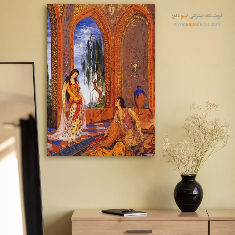 تابلو رویای نیمه شب استاد فرشچیان,خرید تابلو