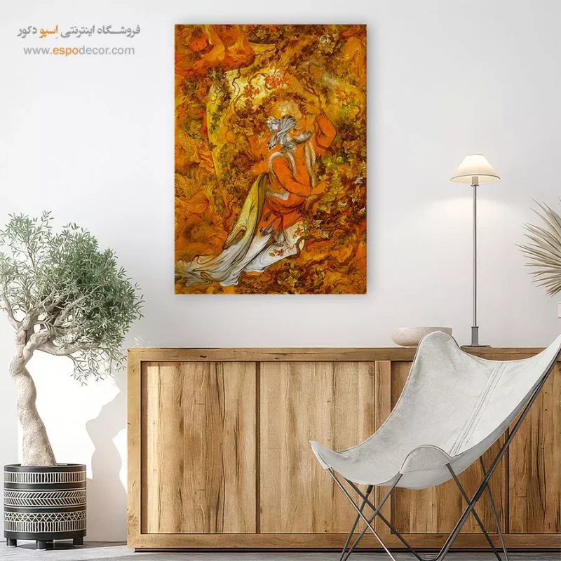 تابلو سرداب وجود اثر استاد فرشچیان,خرید تابلو