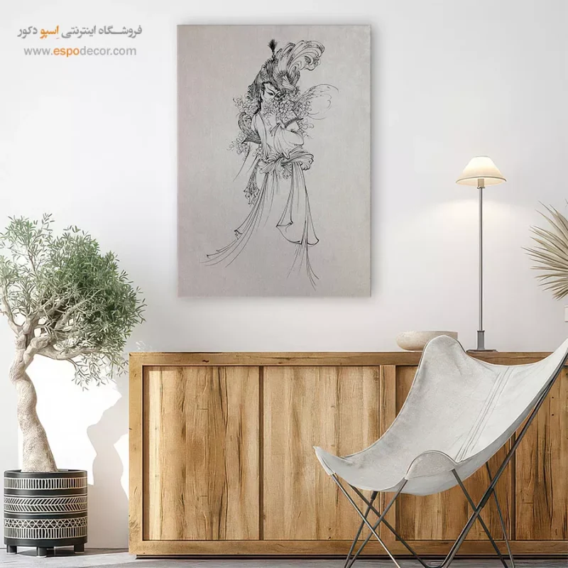 تابلو پری‌چهر اثر استاد فرشچیان,خرید تابلو