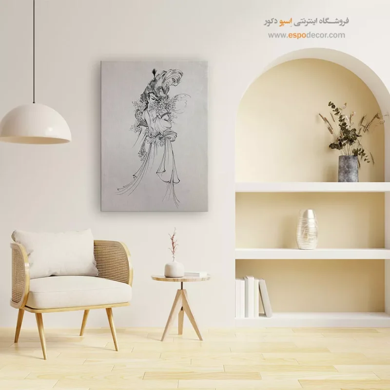 تابلو پری‌چهر اثر استاد فرشچیان,خرید تابلو