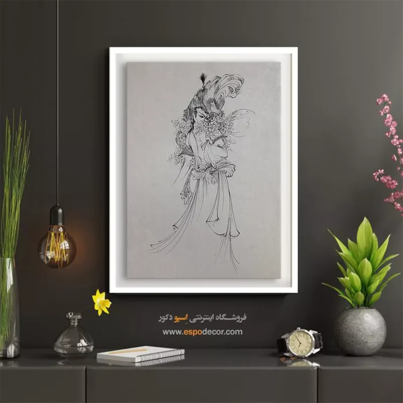 تابلو پری‌چهر اثر استاد فرشچیان,خرید تابلو