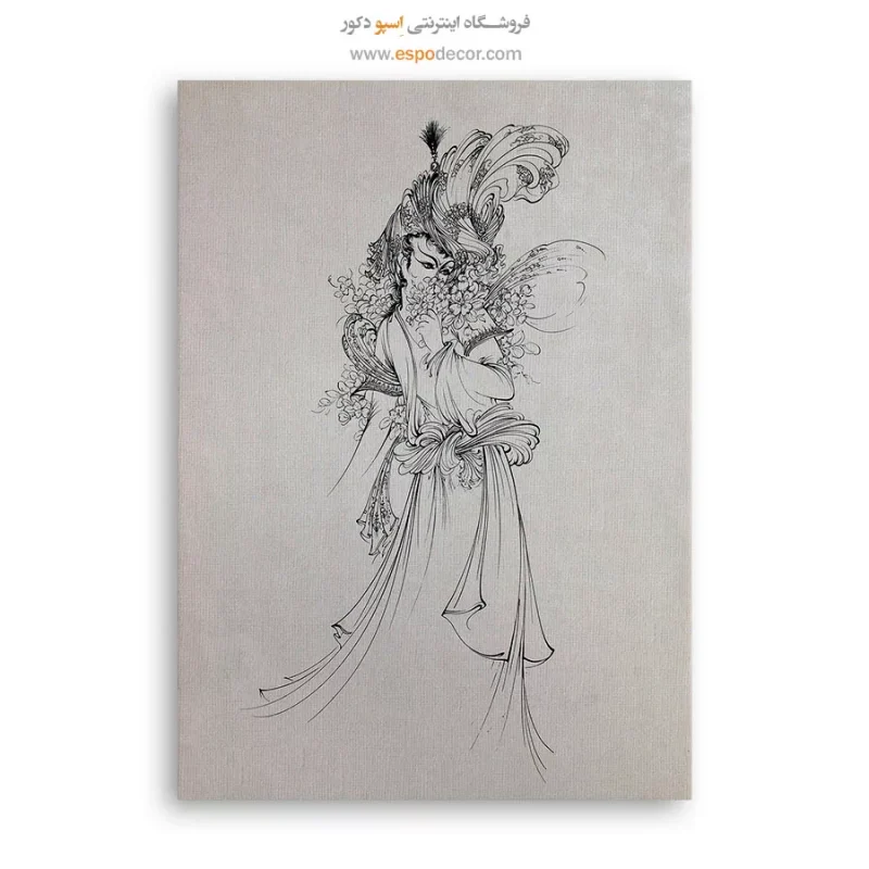 تابلو پری‌چهر اثر استاد فرشچیان,خرید تابلو