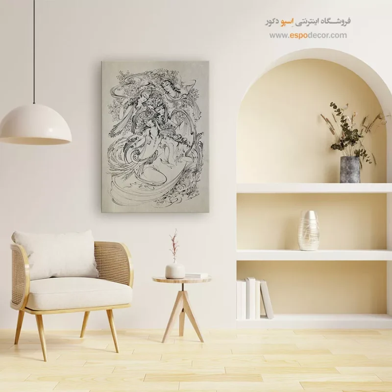 تابلو پری‌وشان اثر استاد فرشچیان,خرید تابلو
