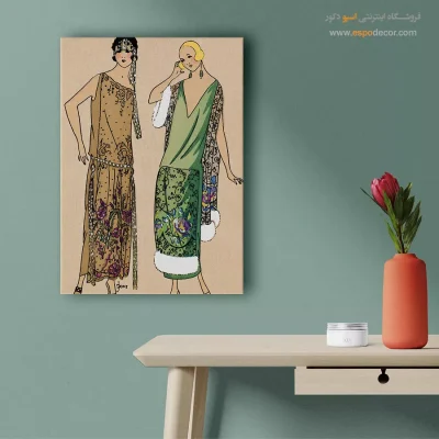 تابلو استایل خیابانی برای سالن زیبایی