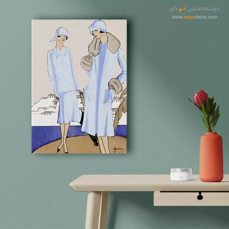 تابلو استایل مدرن برای اتاق دخترانه