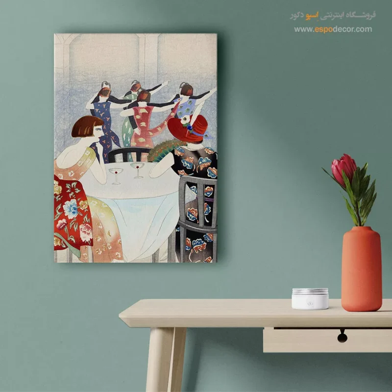 تابلو دخترانه فشن زنانه برای دیوار اتاق