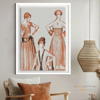 تابلو فشن رنگی برای فضاهای شیک - مد سال – تابلو فشن - اسپو دکور