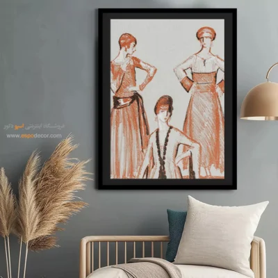 تابلو فشن رنگی برای فضاهای شیک - مد سال – تابلو فشن - اسپو دکور