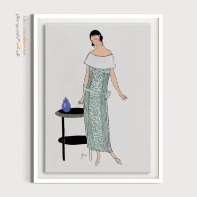 تابلو مانکن برای فضاهای شیک - عصر جاز – تابلو فشن - اسپو دکور