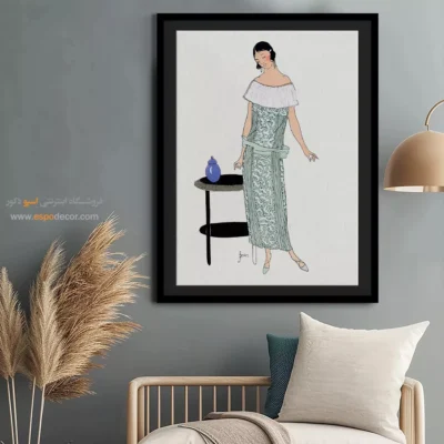 تابلو مانکن برای فضاهای شیک - عصر جاز – تابلو فشن - اسپو دکور