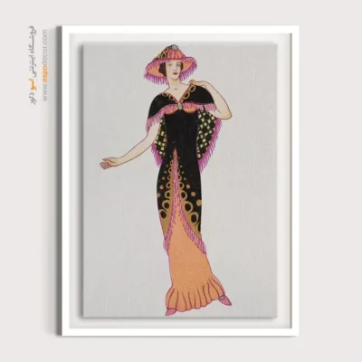 تابلو با کیفیت چاپ بالا برای علاقهمندان به مد - برش ظریف – تابلو فشن - اسپو دکور