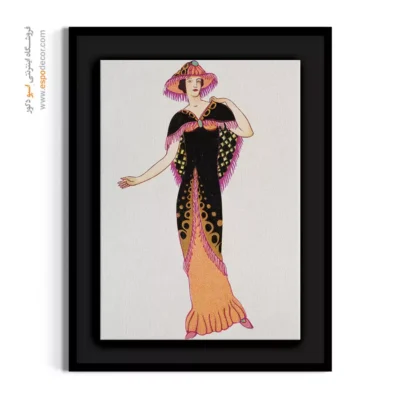 تابلو با کیفیت چاپ بالا برای علاقهمندان به مد - برش ظریف – تابلو فشن - اسپو دکور