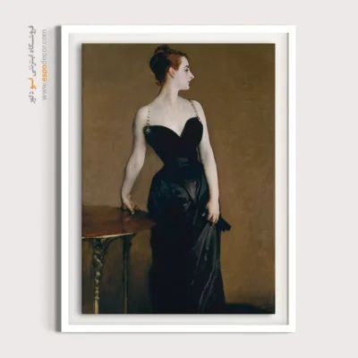 تابلو دکوراتیو فشن مد روز برای دیوار پذیرایی - مادام ایکس – تابلو فشن - اسپو دکور