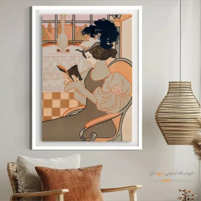 تابلو شو لباس لاکچری برای اتاق دخترانه - ژرژ دو فیور – تابلو فشن - اسپو دکور