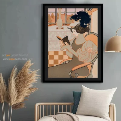 تابلو شو لباس لاکچری برای اتاق دخترانه - ژرژ دو فیور – تابلو فشن - اسپو دکور