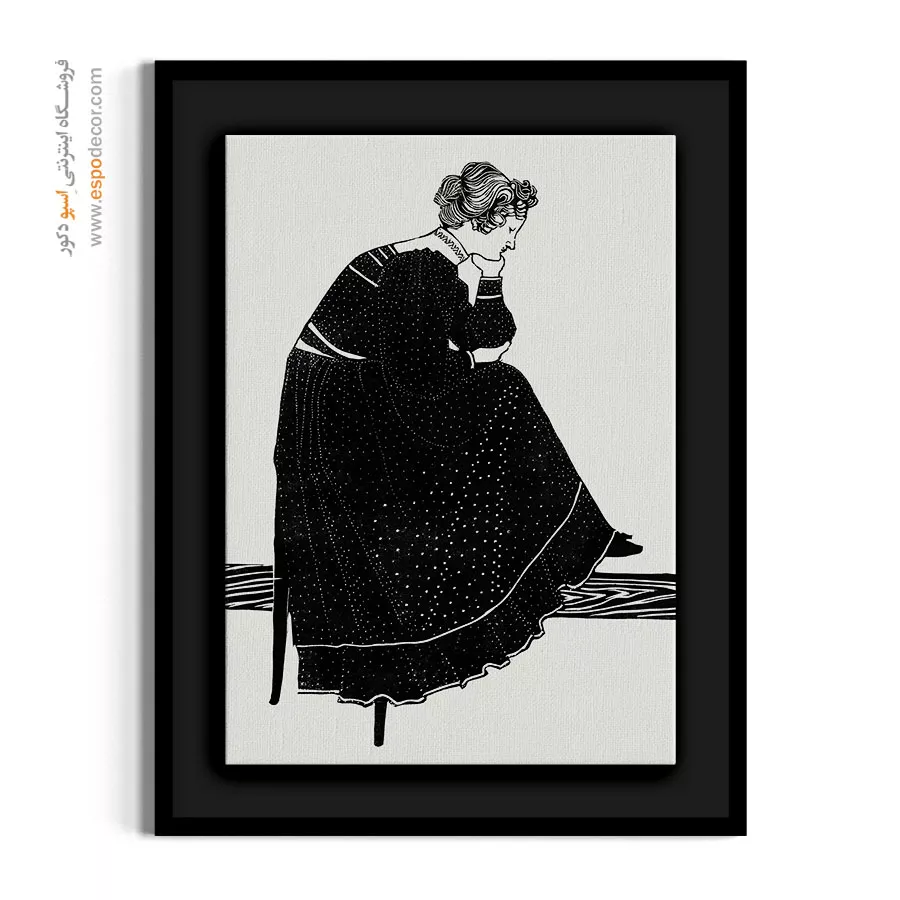 تابلو فشن خاص برای اتاق دخترانه - پرتره کوبا – تابلو فشن - اسپو دکور