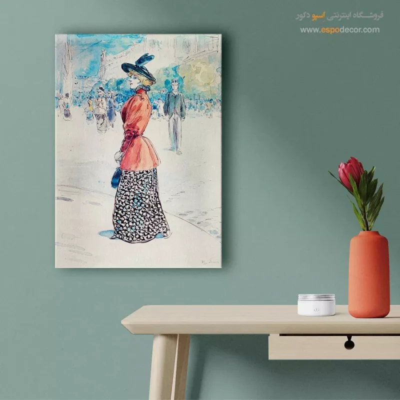 خرید تابلو لباس شب برای اتاق دخترانه
