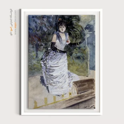 تابلو طراحی لباس زنانه برای علاقه‌مندان به مد - آواز می خواند – تابلو فشن - اسپو دکور