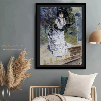 تابلو طراحی لباس زنانه برای علاقه‌مندان به مد - آواز می خواند – تابلو فشن - اسپو دکور