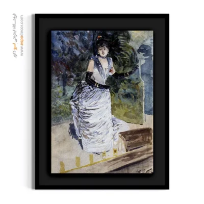 تابلو طراحی لباس زنانه برای علاقه‌مندان به مد - آواز می خواند – تابلو فشن - اسپو دکور