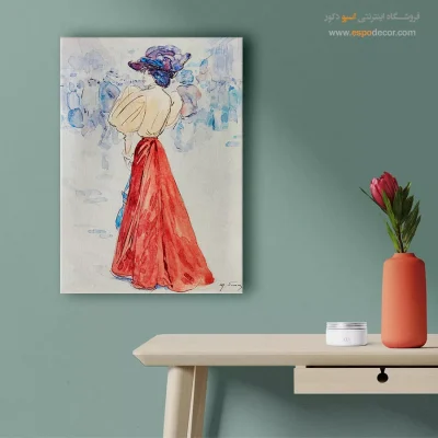 تابلو استایل خاص برای دیوار پذیرایی