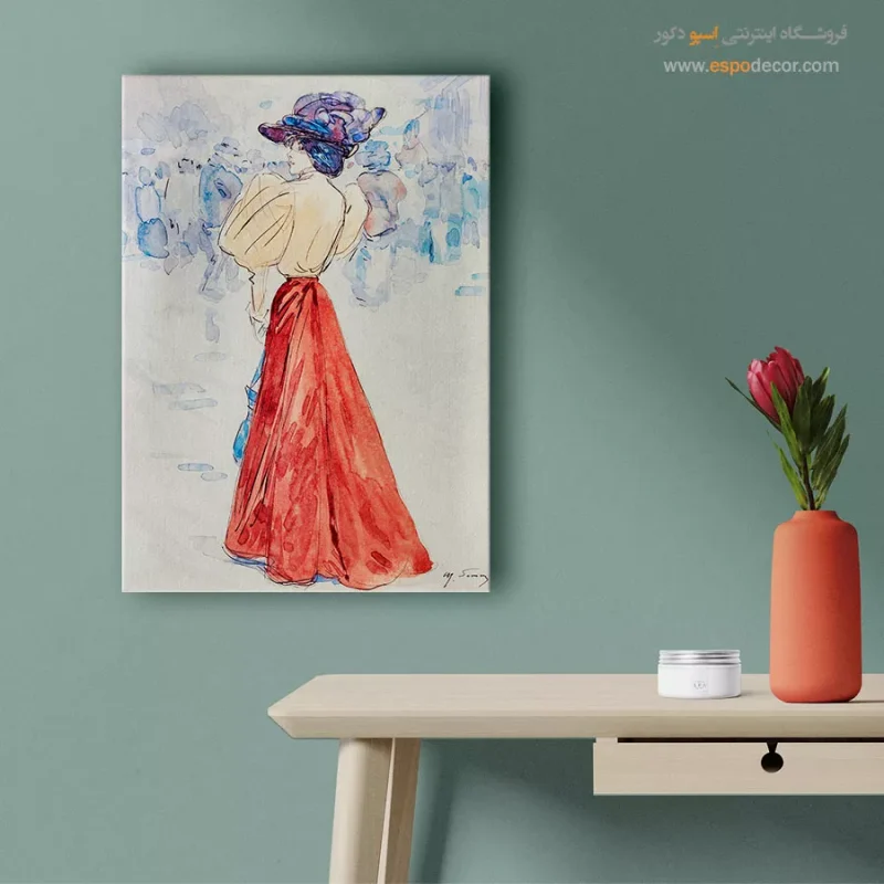 تابلو استایل خاص برای دیوار پذیرایی