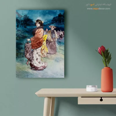 تابلو هنر فشن خلاقانه برای دیوار اتاق