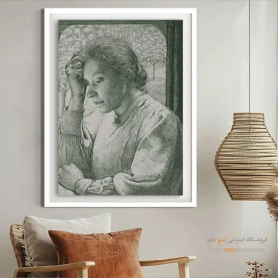 تابلو اتاق خواب فشن برای طراحان لباس - پرتره هنریته – تابلو فشن - اسپو دکور