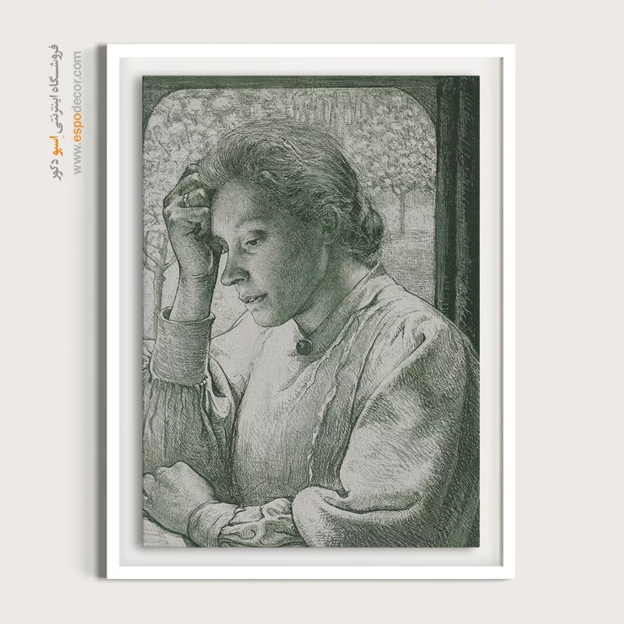 تابلو اتاق خواب فشن برای طراحان لباس - پرتره هنریته – تابلو فشن - اسپو دکور