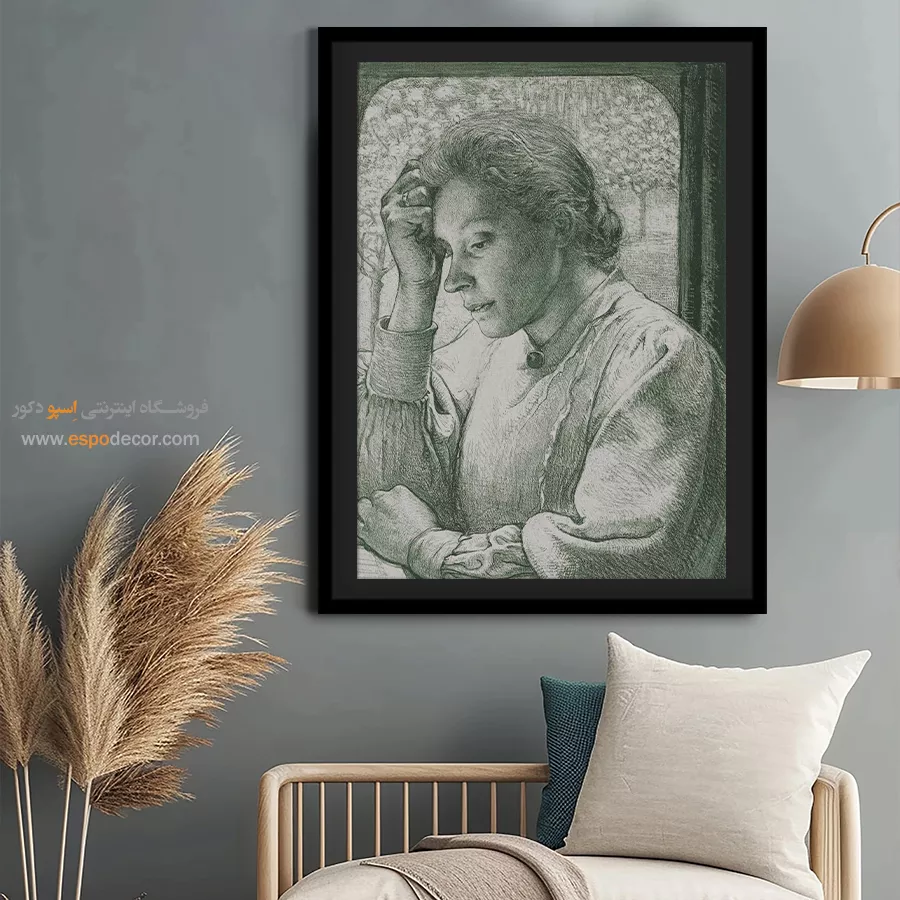 تابلو اتاق خواب فشن برای طراحان لباس - پرتره هنریته – تابلو فشن - اسپو دکور