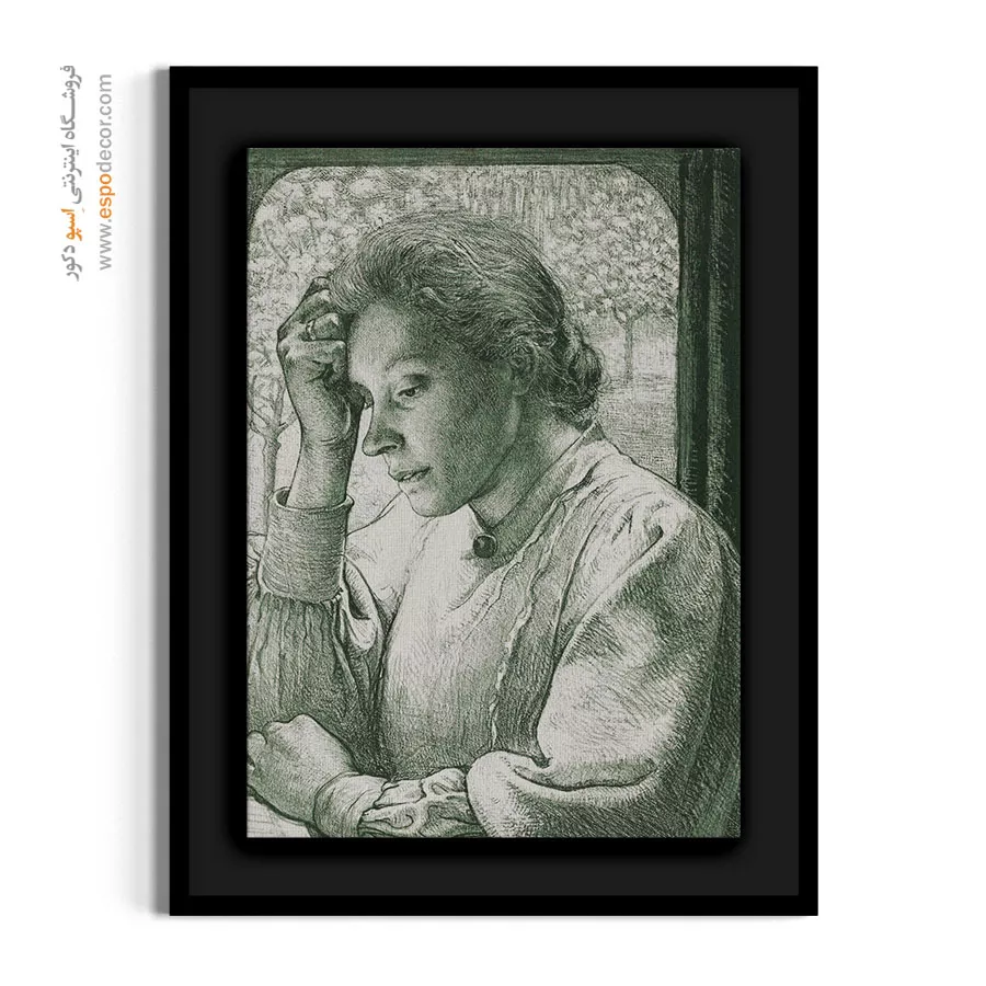 تابلو اتاق خواب فشن برای طراحان لباس - پرتره هنریته – تابلو فشن - اسپو دکور