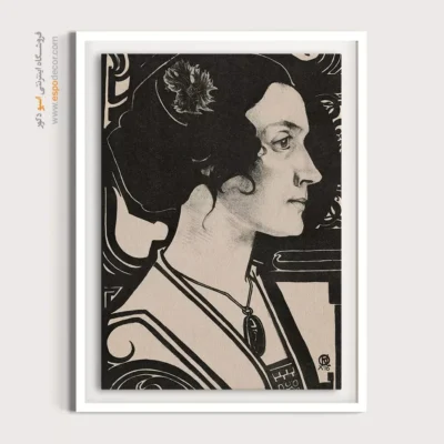 تابلو فشن برای دکور خانه - سر یک زن – تابلو فشن - اسپو دکور