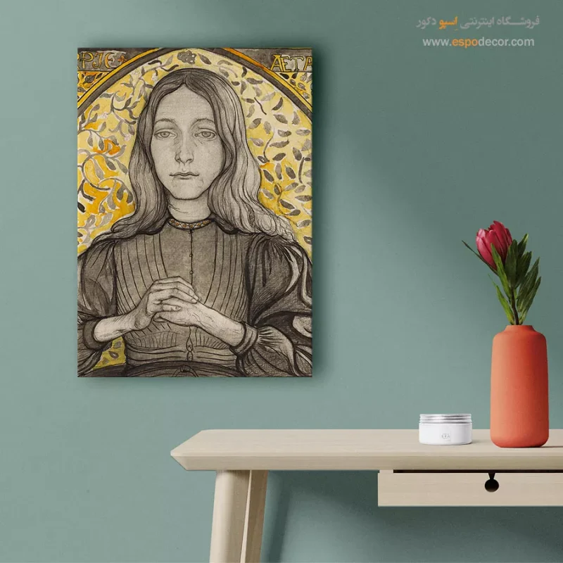 تابلو دخترانه فشن رنگی برای اتاق نوجوان
