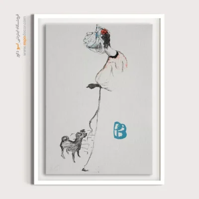 تابلو استایل خیابانی کلاسیک برای طراحی داخلی - سالن صد – تابلو فشن - اسپو دکور