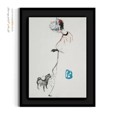 تابلو استایل خیابانی کلاسیک برای طراحی داخلی - سالن صد – تابلو فشن - اسپو دکور