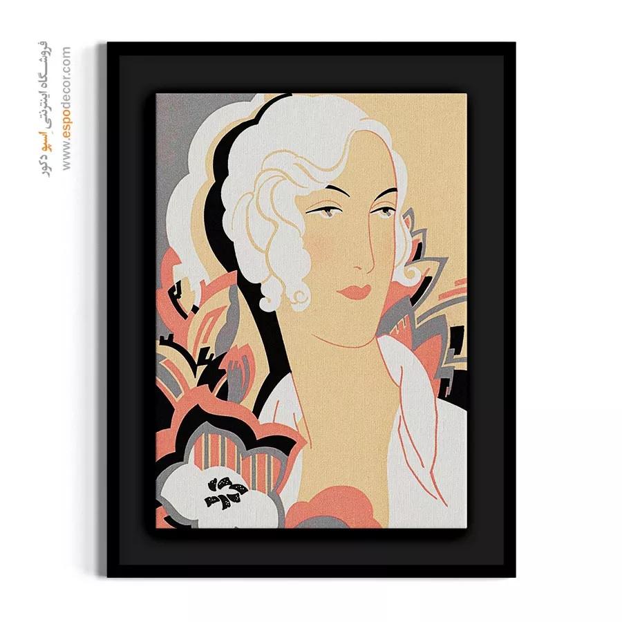 تابلو شو لباس خلاقانه برای اتاق دخترانه - روی جلد مجله مد – تابلو فشن - اسپو دکور