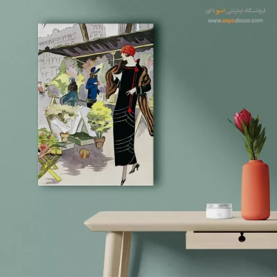 تابلو استایل زنانه کلاسیک برای کادو تولد